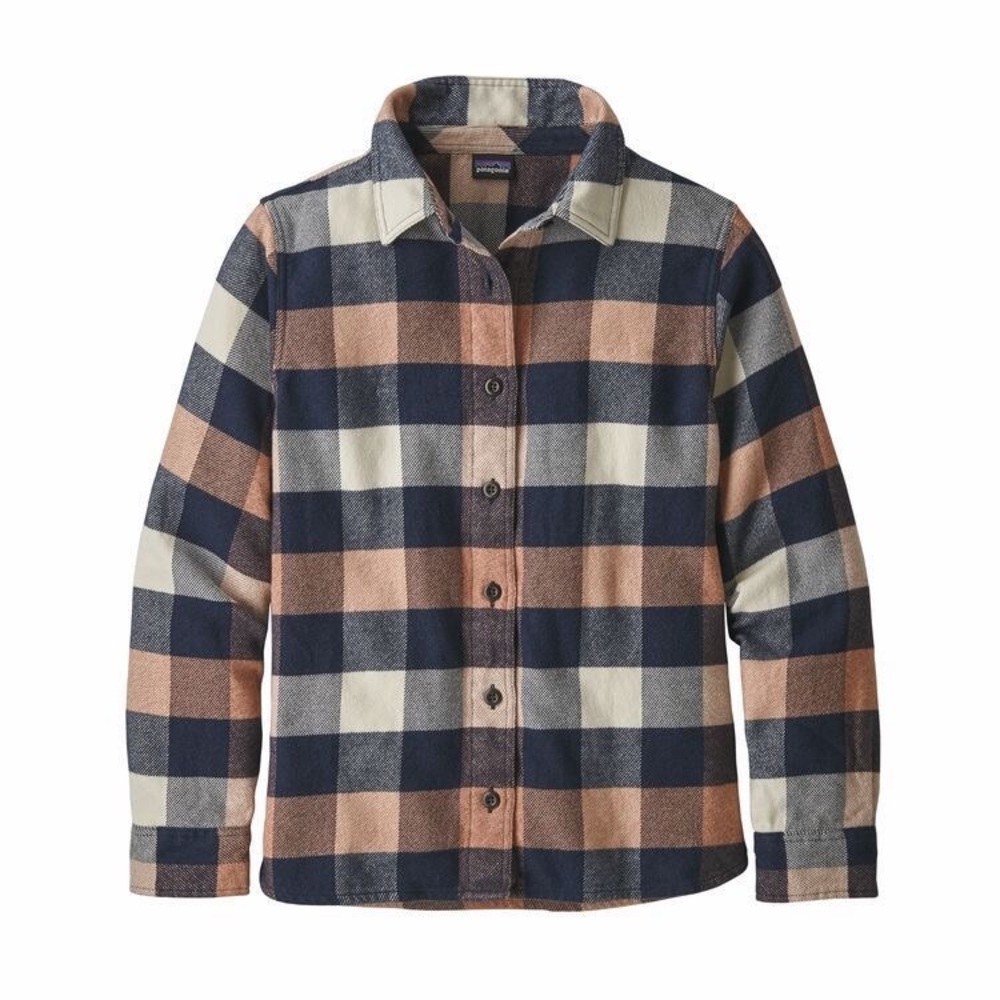 Patagonia Plaid Flannel Button-Up Shirt